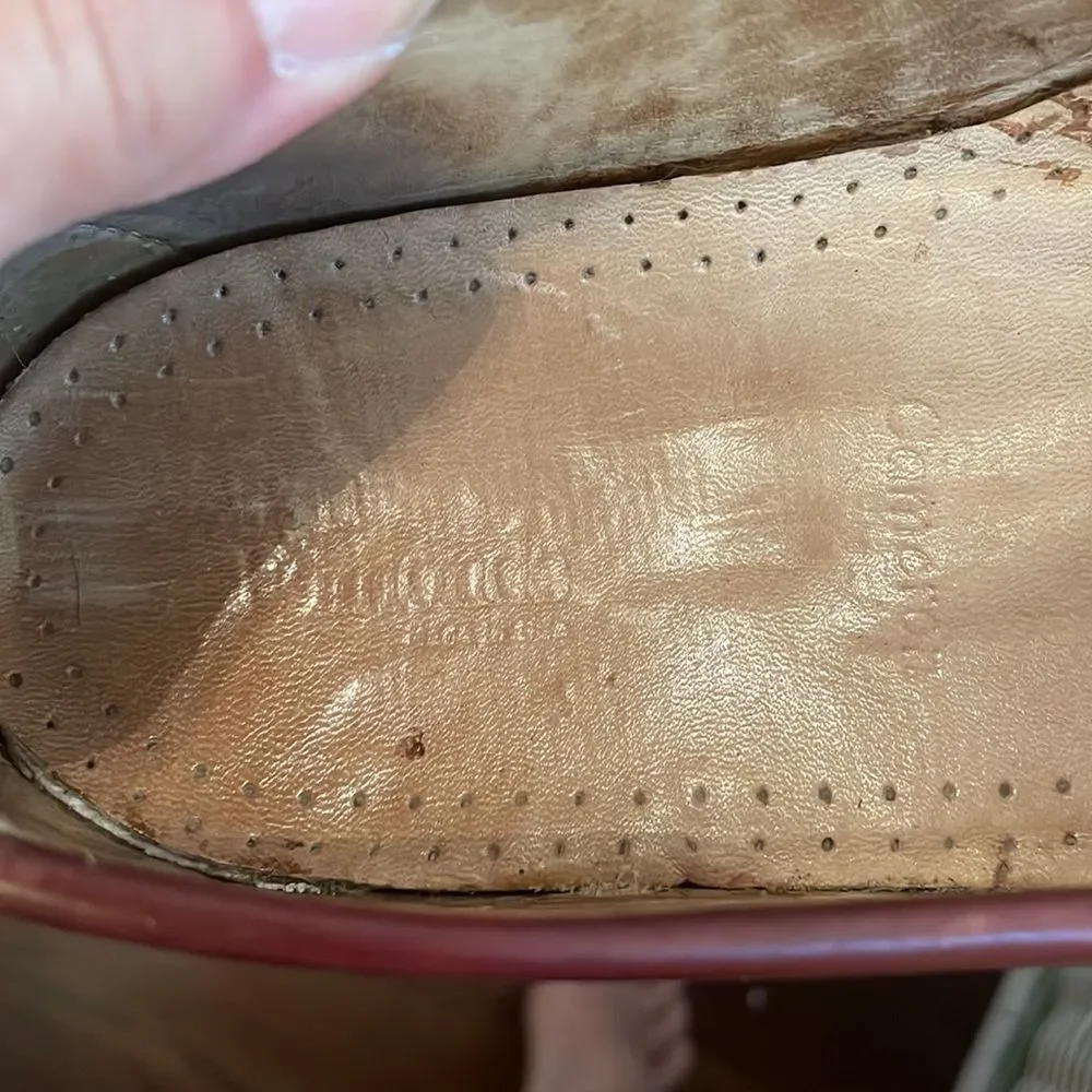 ‎Allen Edmonds Cameron brown penny loafers